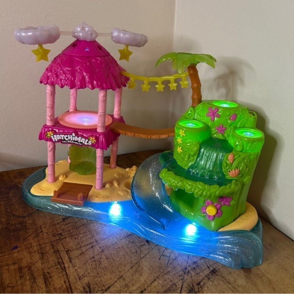 Hatchimals Tropical Party Playset preused kids toy